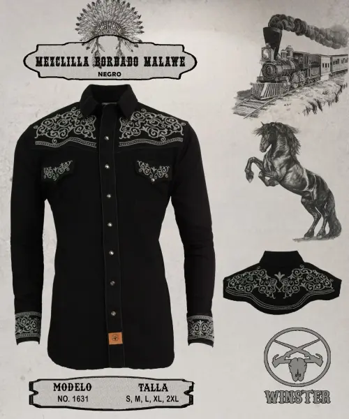 Mezclilla Bordado Malawa