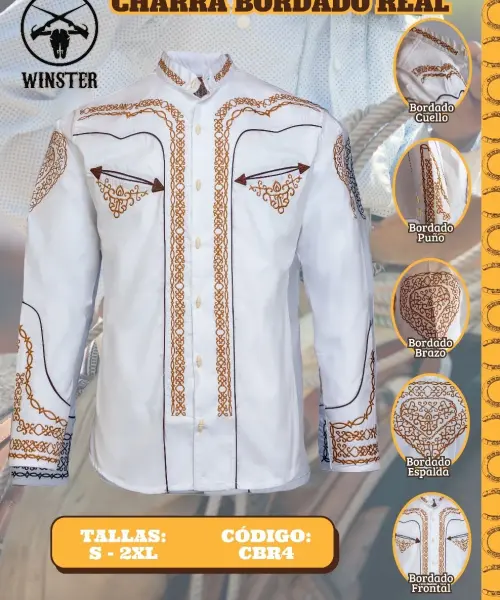 Charra Bordado Real