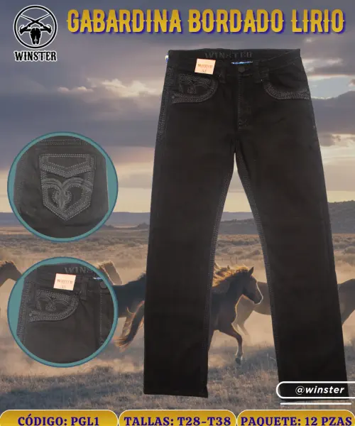 Gabardina Bordado Lirio