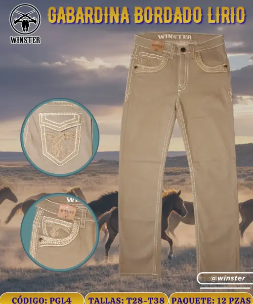 Gabardina Bordado Lirio