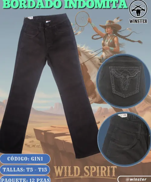 Bordado Indomita
